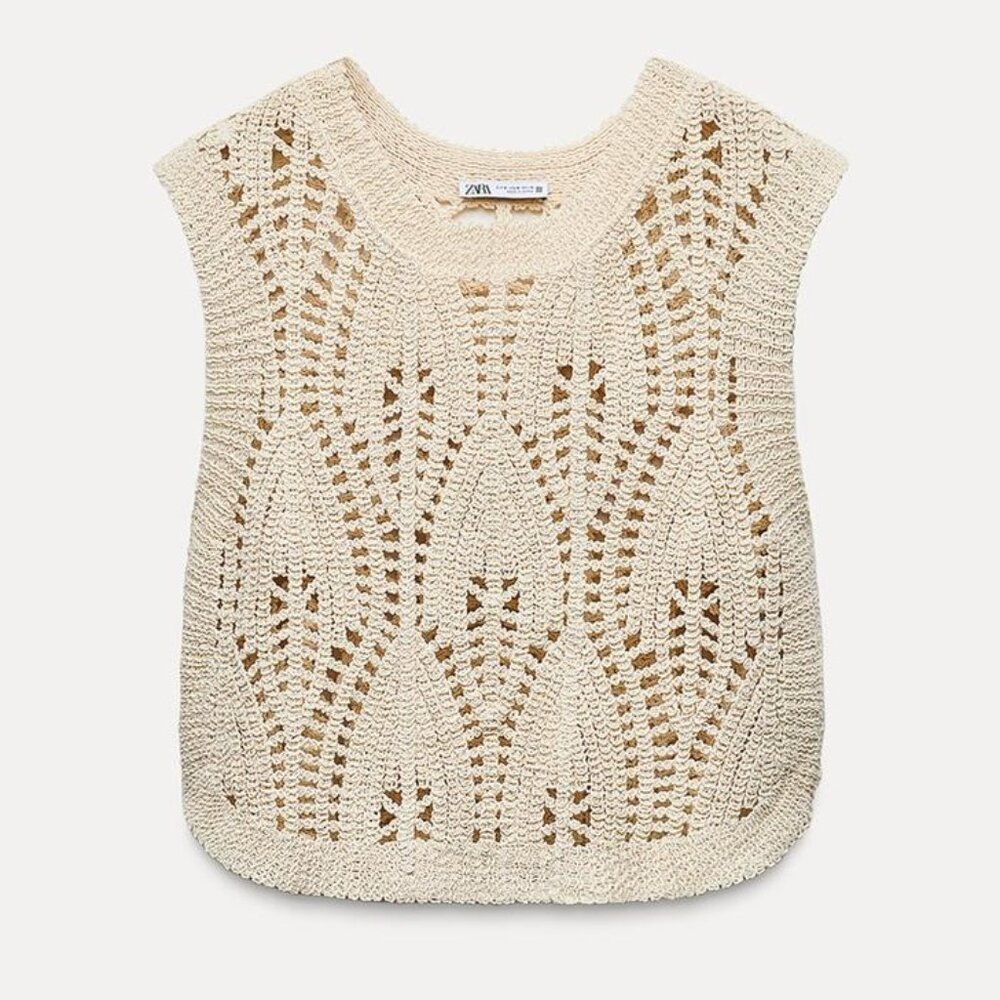 CROCHET VEST TOP